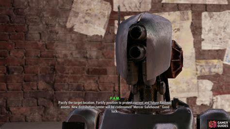 pam fallout 4|fallout 4 mercer safehouse.